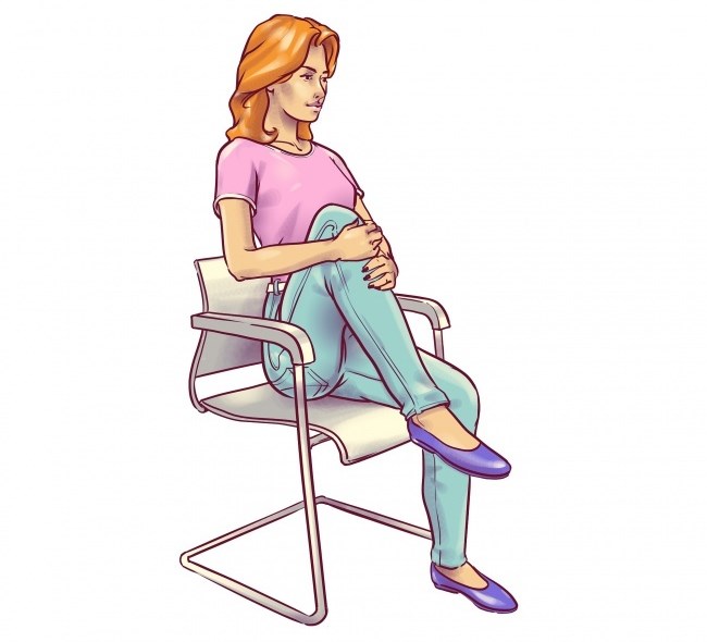 Gyakorlatok a visszérre egy széken ülve Vénás torna – otthon és munkában is!