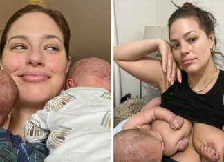 Ashley Graham elárulta, miért hagyta abba a szoptatást 5 hónapos ikreinél