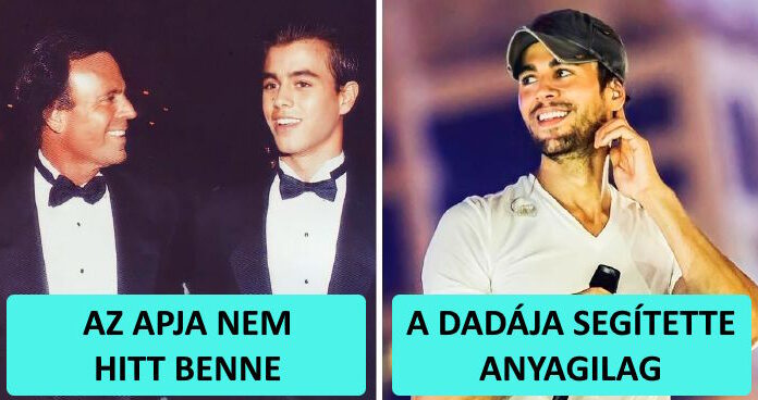 Enrique Iglesias kifejezte háláját dadájának a sikeres karrierjéért
