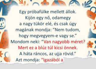 16 ember, akik ruhát akartak vásárolni, de végül vígjátékba illő helyzetbe kerültek